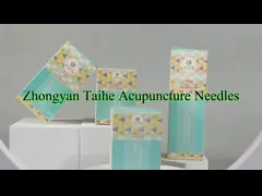 500 pezzi Zhongyan Taihe Acupuntore Abtrennbares Estéril Mango Kupfer Acupuntore
