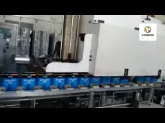 Gemachte Zinndose / Olivenöldose aus 0,23 mm Zinnplatte mit einer Kapazität von 1-20 l