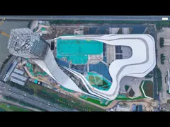 Fassada esterna con doppio vetro