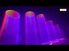 12ch DMX 500mw Rgbレーザーの移動頭部/生気レーザーの移動頭部