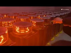 15 nm 256 luce di navigazione marina a energia solare per boe di barca