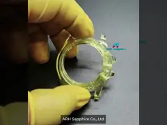 Carton Packing CZ Sapphire Crystal Watch Case For Watch Manufacturers