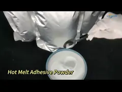 Polvere di colla PU fine DTF bianca 80-200 Micron 1kg 20kg Polvere per pressa a caldo