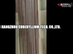 Beryllium Bronze Alloy Rods M25 CuBe2Pb According To ASTM C17300