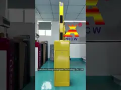 HCW Straight Pole Boom Barrier Gate AC110-240v Anti-corrosion Electric Boom Barrier