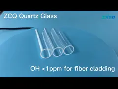 Quarzglasröhrchen, synthetisch geschmolzenes Silizium