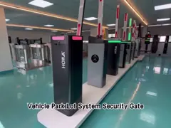 HCWブームゲートシステム 高速ブームバリア OEM/ODM 駐車場のための折りたたみ腕セキュリティ