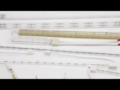 OEM Χρυσό επιχρισμένο υπέρυθρο σωλήνα θερμαντικού στοιχείου 150-6000W