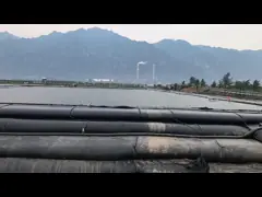 Light and Durable Geotextile Dewatering Tubes 50.5m Length for Dewatering in Cylindrical Design