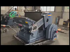 Máquina manual de corte e vinco de papelão com tamanho de rolamento de 1500mm