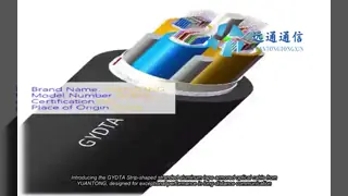 GYDTA 12-Core FTTH Fiber Optic Cable with PE Sheath