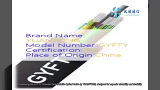 GYFTY Non-Metallic Outdoor Fiber Optic Cable 2-288 Cores