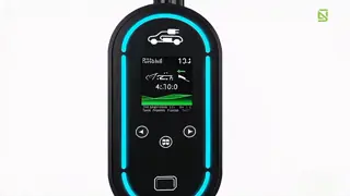 Cargador portátil de energía eléctrica de 11kw ac 400v con protección IP67 de 2,4 GHz y pantalla LCD de 2,4 pulgadas