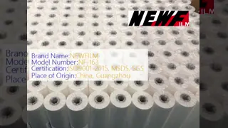 12 microns 400 mm largeur longueur personnalisée film de stratification thermique pré-couche PET brillante