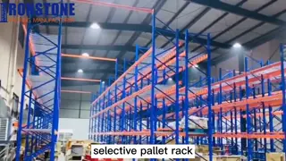 미국 RMI 인증을 받은 중량 창고 팔레트 랙