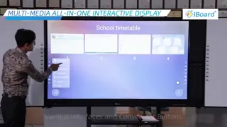 IBoard Interactive Whiteboard Ferramenta de Aprendizagem Essencial Com Tecnologia Interativa de Superfície e Toque
