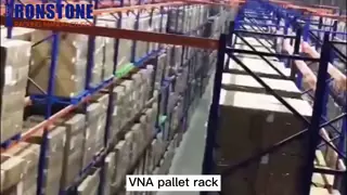 빈번한 오더피킹을 위한 안전 매우 좁은 통로 래킹 시스템