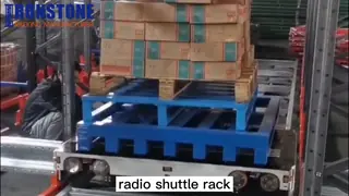 공장 가격으로 산업용 라디오 셔틀 팔렛 랙